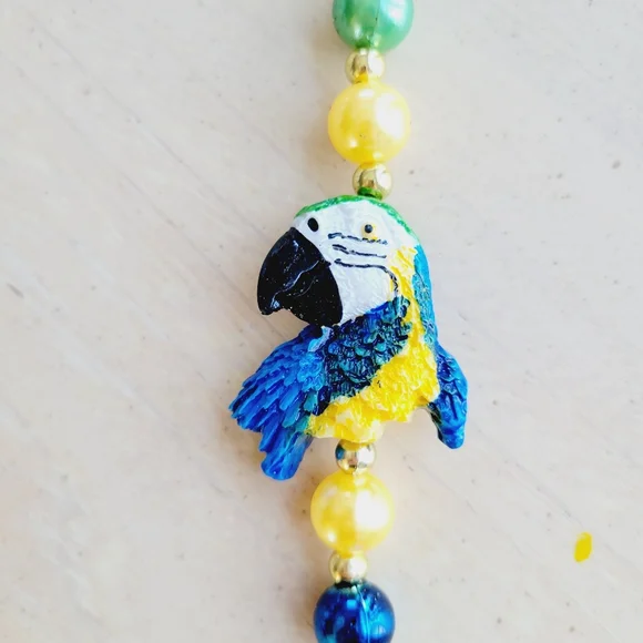 Jimmy Buffet Cheeseburger in Paradise Necklace - Picture 8 of 9